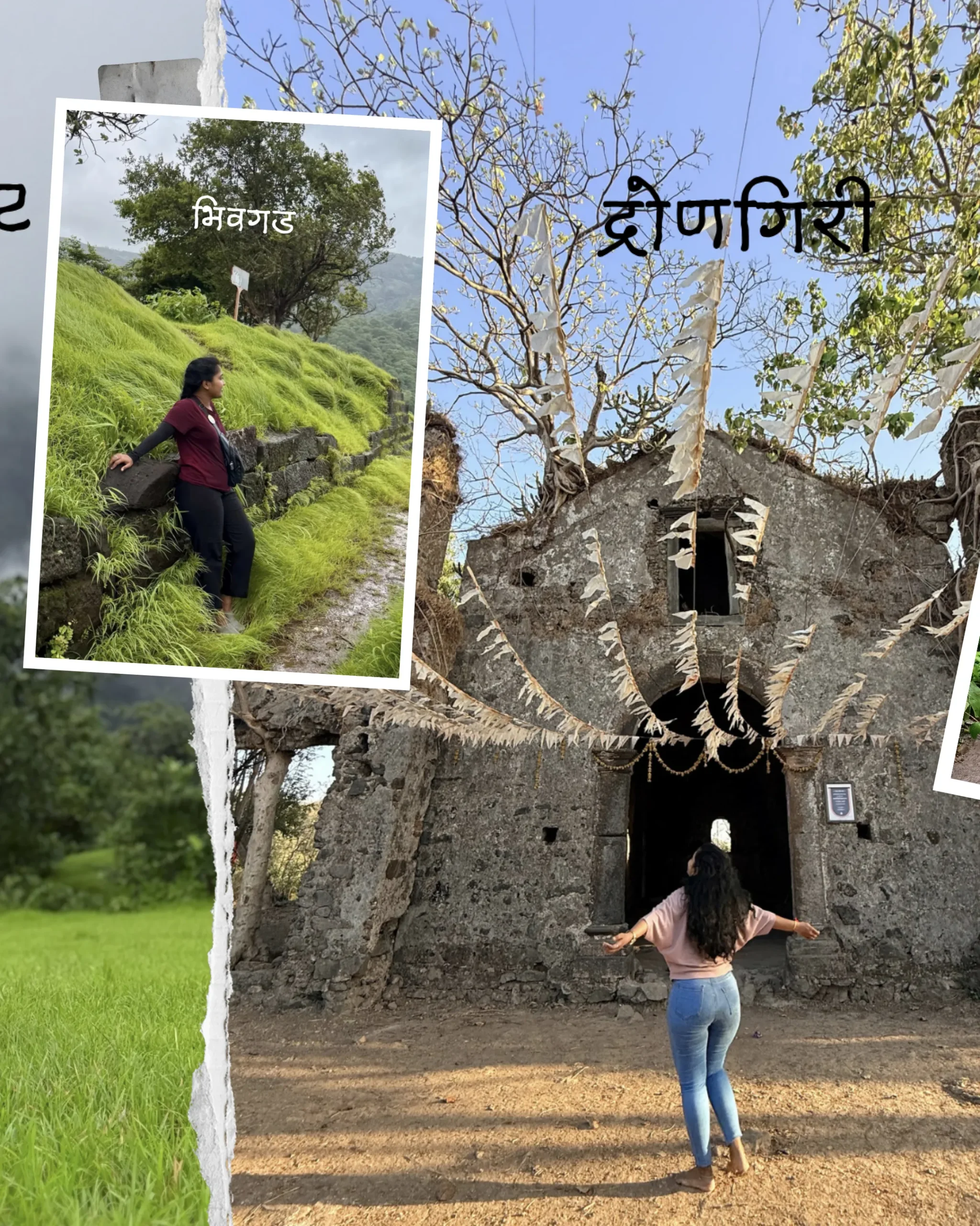Dronagiri Fort, Uran - climbed by Touriko founder Kamal