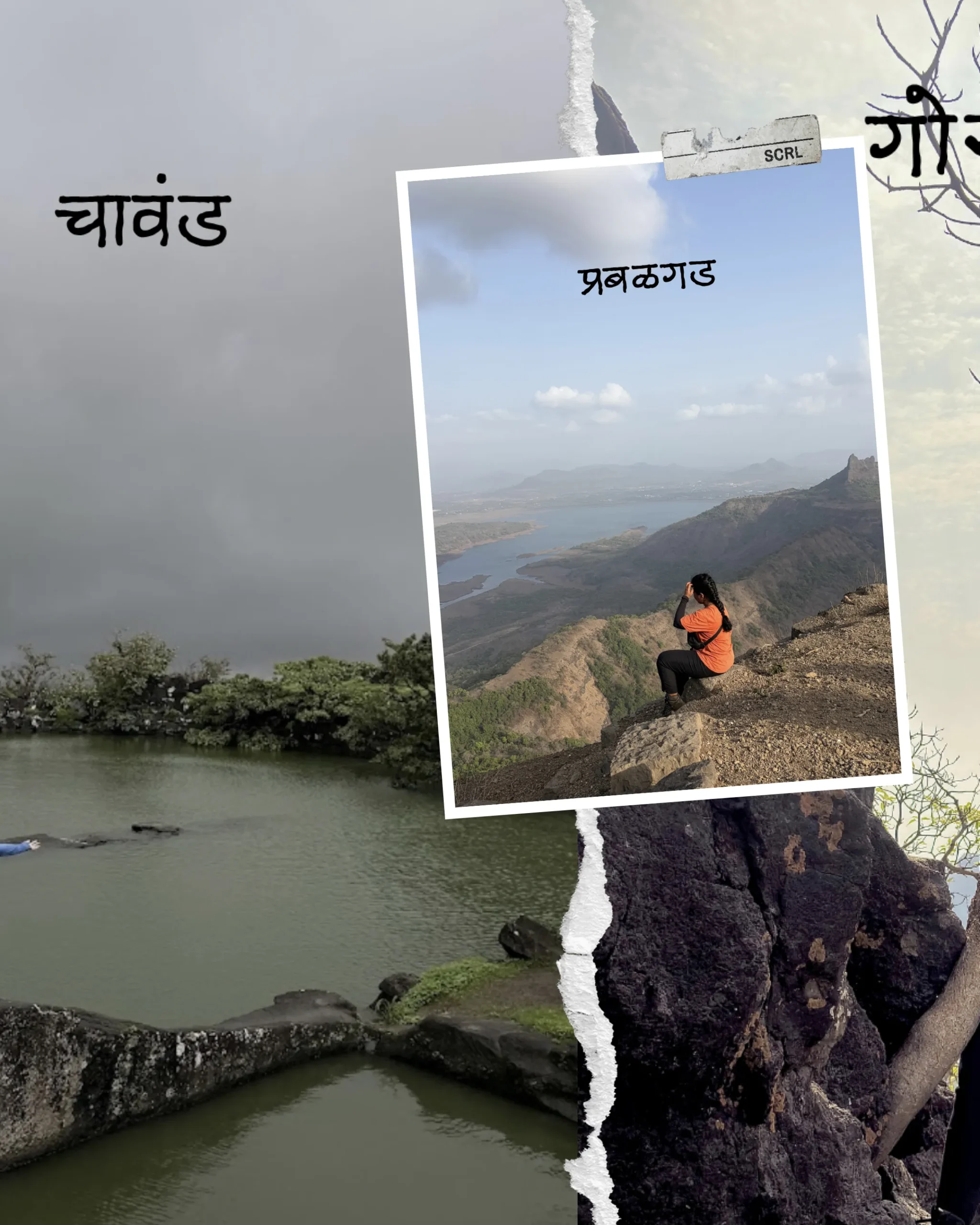 Chavand Fort and Prabalgad - Sahyadri forts climbed by Kamal of Touriko
