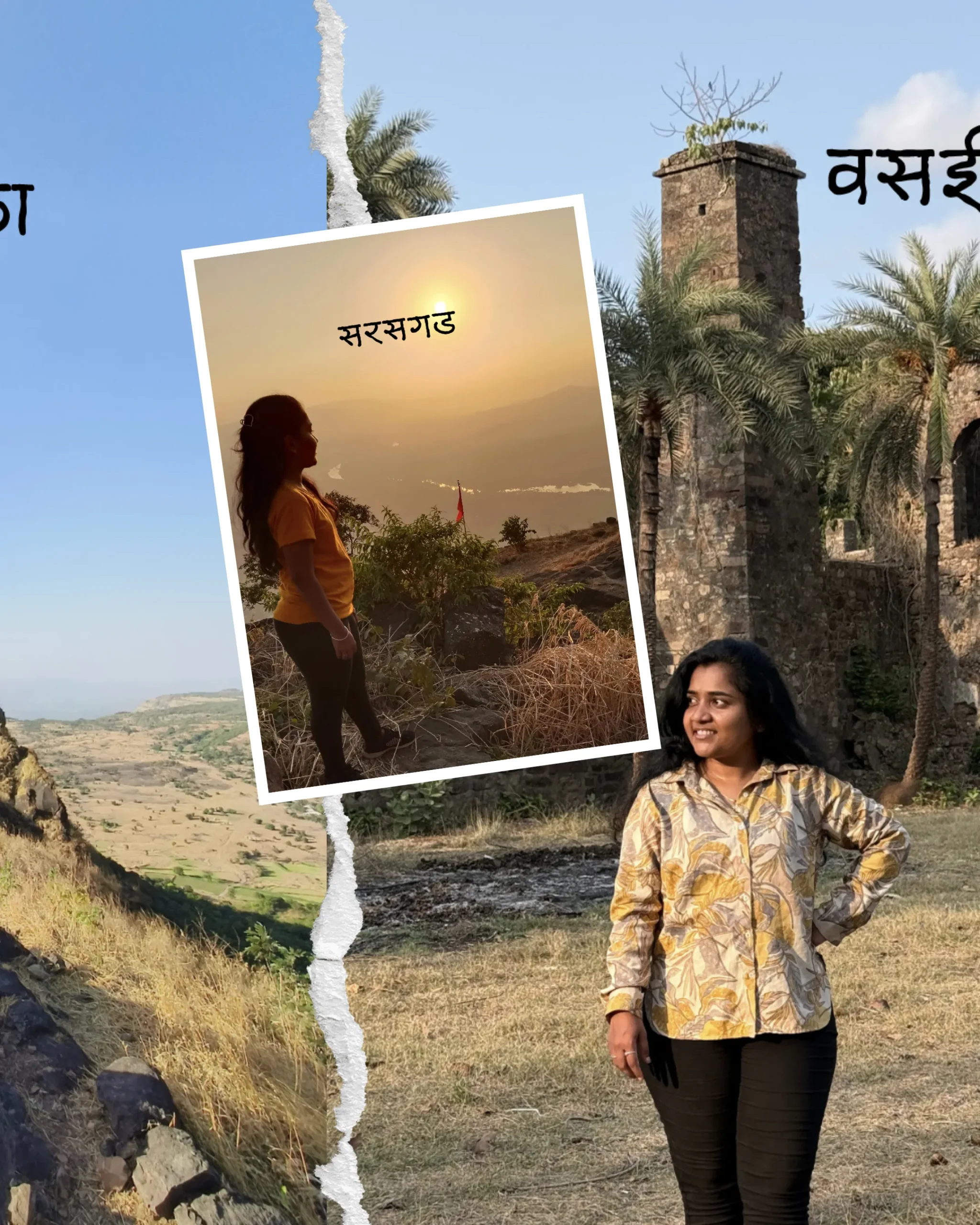 Tail-Baila and Sarasgad - Sahyadri forts climbed by Kamal, Touriko