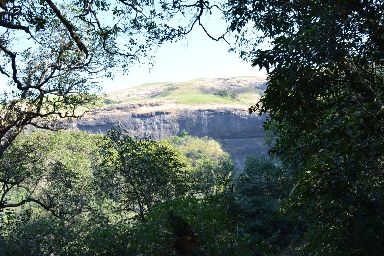 Landscape around Harishchandragad plateau