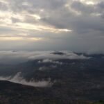 Sunrise from the summit of Kalsubai, the highest peak in Maharashtra
