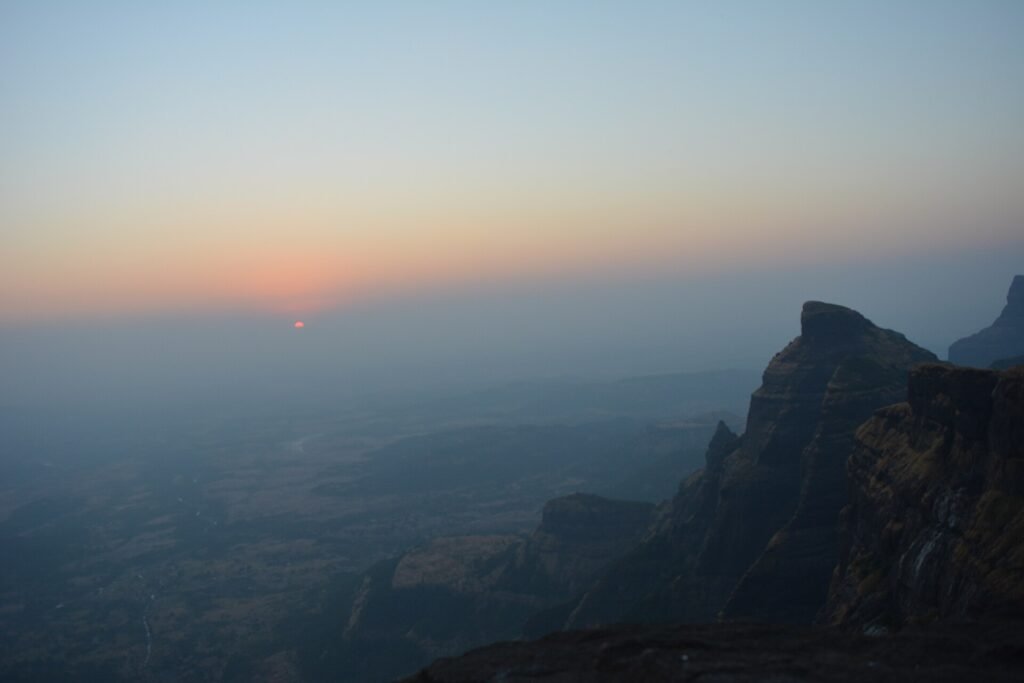Konkan Kada cliff on Harishchandragad