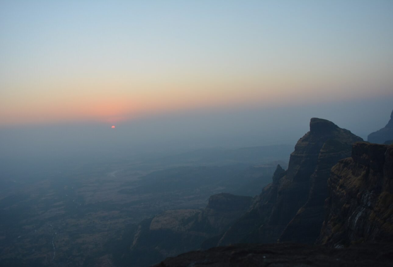 Konkan Kada cliff on Harishchandragad