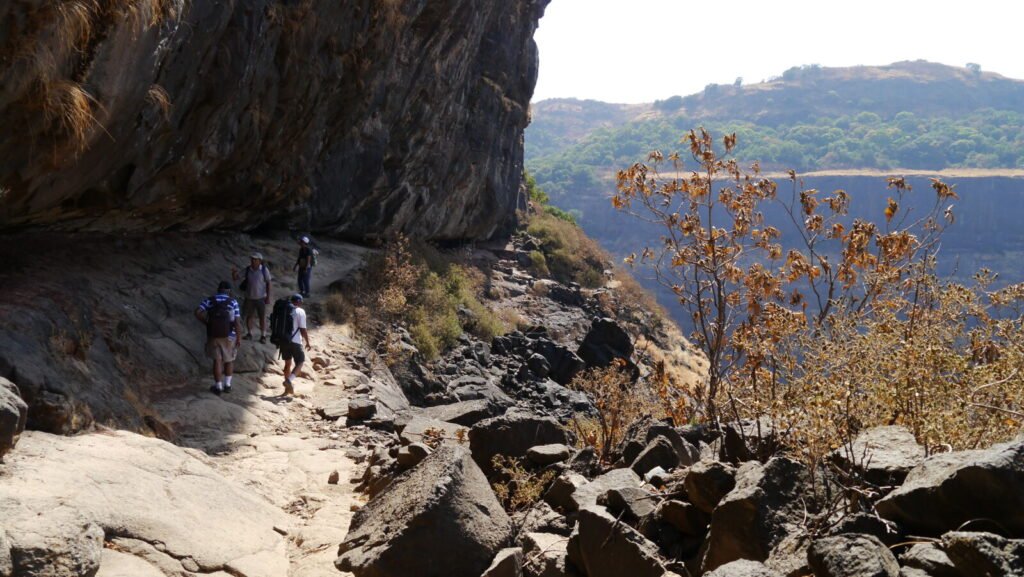 Forest trail from Pachnai village to Harishchandragad