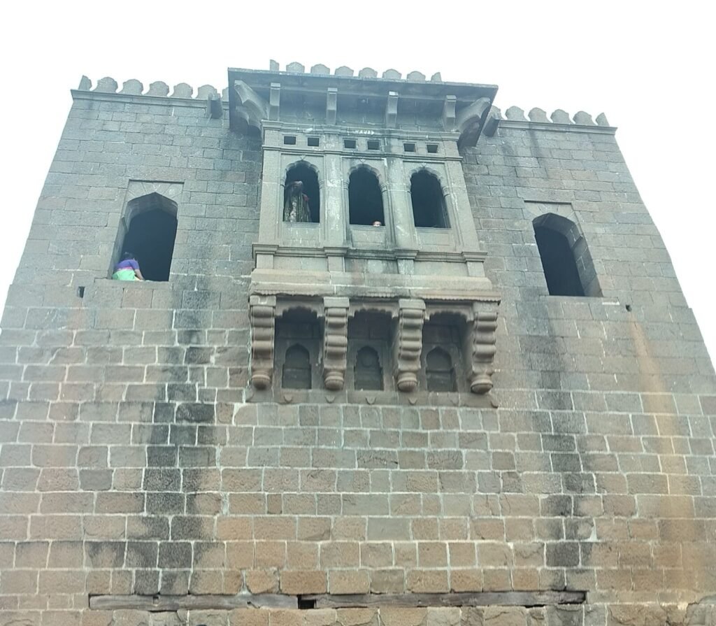 The building on Shivneri Fort where Shivaji Maharaj was born